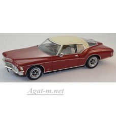 071-PRD Buick Riviera Coupe 1971 Red With White Roof